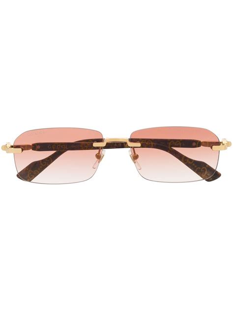 gucci rahmenlose sonnenbrille|gucci sonnenbrille damen.